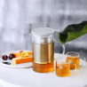Τσαγιέρα με εγχυτήρα BUYDEEM CD2002, 800 ml, Ανοξείδωτο ατσάλι, Κομψός σχεδιασμός, Γκρι