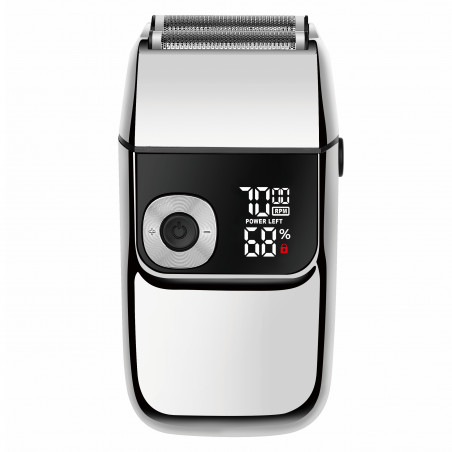 Ξυριστική μηχανή Oliver Voltz OV51814C, 5W, LCD, IPX4, 1400mAh, αυτονομία έως 2 ώρες, 3 ταχύτητες, USB, Inox