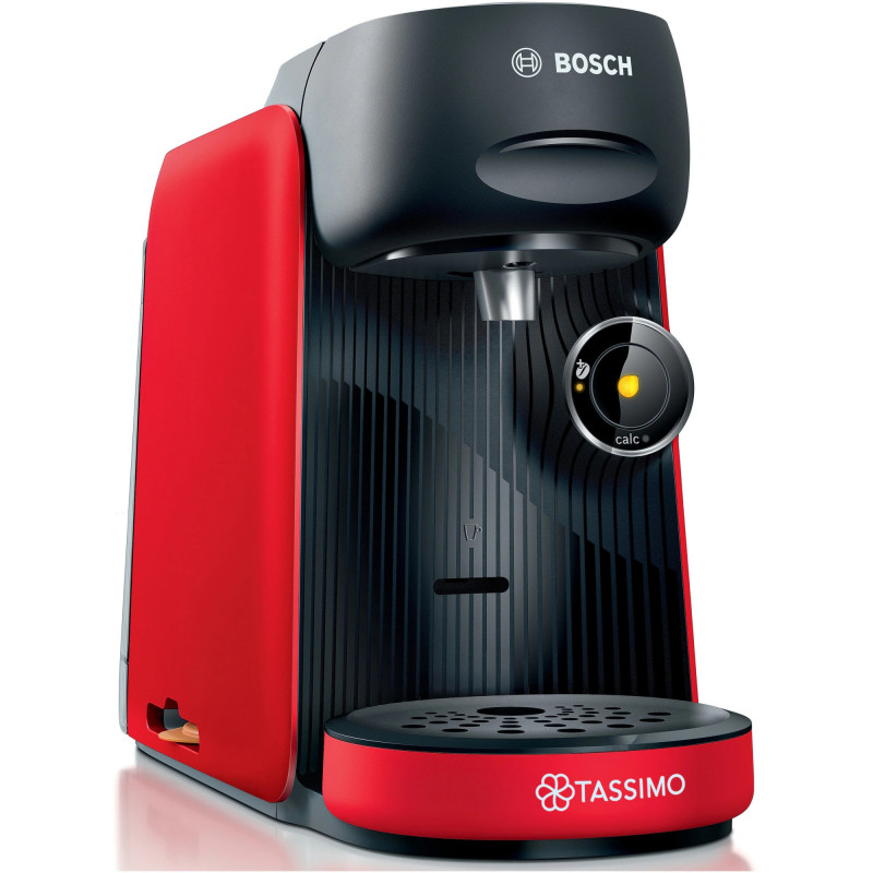 Μηχανή εσπρέσο Bosch Tassimo Finesse TAS16B3, 1400W, 3,3 bar, 0,7 λίτρα, Decalcirane, Samopochistvane, T-Discs, Intellibrew, 70 ποτά, Cheren/cherven