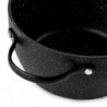 Κατσαρόλα Luigi Ferrero Symphony FR-2010, 20x10,5 cm, 2,6 l, Αντικολλητική επίστρωση, Γυάλινο καπάκι με τρύπα ατμού, Χαλύβδινες λαβές με PVD, Επαγωγή, Μαύρο μάρμαρο