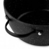 Κατσαρόλα Luigi Ferrero Symphony FR-2410, 24x11,5 cm, 4,3 l, Αντικολλητική επίστρωση, Γυάλινο καπάκι με τρύπα ατμού, Χαλύβδινες λαβές με PVD, Επαγωγή, Μαύρο μάρμαρο