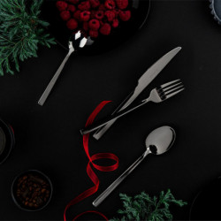 Σετ 24 μαχαιροπήρουνων Luigi Ferrero Rome FR-2446, Ανοξείδωτο, Ασημί