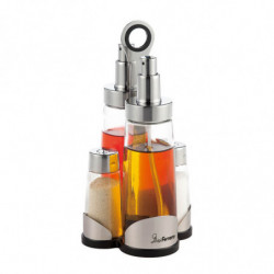 Luigi Ferrero Vienna FR-1436V, 200 ml, 5 τεμάχια, Σπρέι, Μεταλλική βάση, Διάφανο/inox