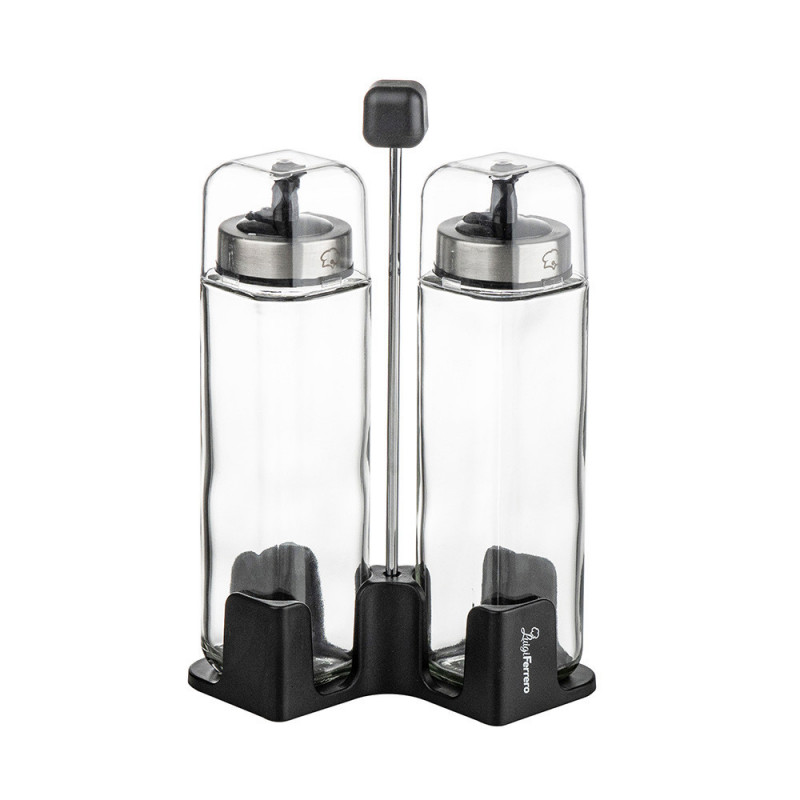 Luigi Ferrero Rome FR-7903R, 270 ml, 3 τεμάχια, Γυαλί, Ανοξείδωτο, Διαφανές/inox