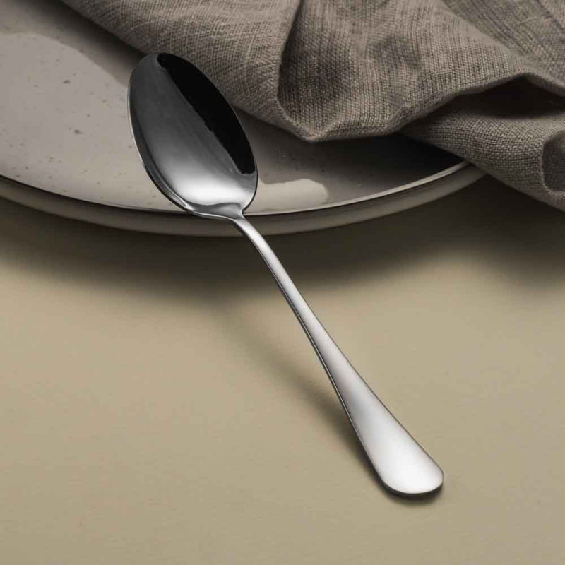 Σετ 3 κουταλιών για κύριο γεύμα Luigi Ferrero Prima FR-3181, Ανοξείδωτο, Ασημί