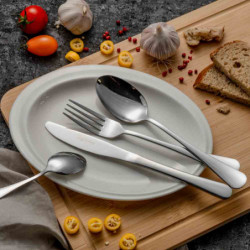 Σετ 24 μαχαιροπήρουνων Luigi Ferrero Prima FR-2402, Ανοξείδωτο, Ασημί