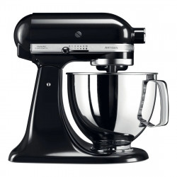 Πλανητικό μίξερ KitchenAid Artisan Elegance 5KSM125EOB, 300W, 4,8 λίτρα, Direct drive, 10 ταχύτητες, Μαύρο
