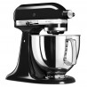Πλανητικό μίξερ KitchenAid Artisan Elegance 5KSM125EOB, 300W, 4,8 λίτρα, Direct drive, 10 ταχύτητες, Μαύρο