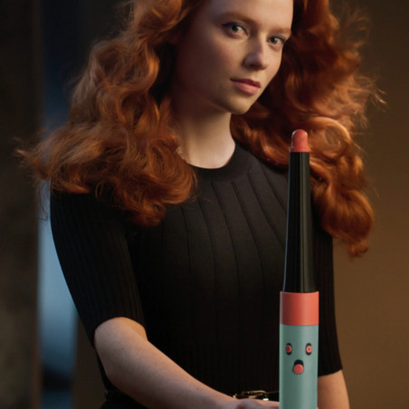 Σγουρομάλλα Dyson HS08 Airwrap i.d.™ Curly+Coily CePa/Tz, 1300W, 13.5 l/s, Αυτοματοποιημένο μπούκωμα, ιονισμός, 3 ταχύτητες, 3 θερμοκρασίες, Bluetooth, Κεραμική πατίνα/topaz