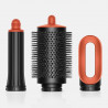 Dyson HS08 Airwrap i.d.™ Straight + Wavy T1/T2 Vi/To Hair Curler, 1300W, 13.5 l/s, Αυτόματο μπούκωμα, ιονισμός, 3 ταχύτητες, 3 θερμοκρασίες, Bluetooth, Μωβ/Τοπάζ