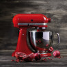 Πλανητικό μίξερ με εξάρτημα ζύμωσης KitchenAid Artisan Elegance 5KSM125EER, 300W, 4,8 λίτρα, απευθείας κίνηση, 10 ταχύτητες, μαύρο