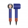 Στεγνωτήρας μαλλιών Dyson Supersonic Nural HD16 VnBu/Topaz, 1600W, 3 ταχύτητες, 4 θερμοκρασίες, αρνητικά ιόντα, 5 εξαρτήματα, προστατευτικό τριχωτού της κεφαλής, μπλε/Topaz
