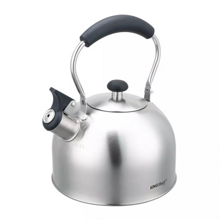 Βραστήρας Kinghoff KH 1859, 2.5 l, Επαγωγή, Ξύλινη λαβή, Inox