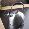 Βραστήρας Kinghoff KH 1859, 2.5 l, Επαγωγή, Ξύλινη λαβή, Inox