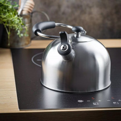 Βραστήρας Kinghoff KH 1859, 2.5 l, Επαγωγή, Ξύλινη λαβή, Inox