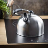 Βραστήρας Kinghoff KH 1859, 2.5 l, Επαγωγή, Ξύλινη λαβή, Inox