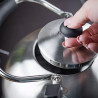 Βραστήρας Kinghoff KH 1859, 2.5 l, Επαγωγή, Ξύλινη λαβή, Inox