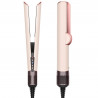 Ίσιωμα μαλλιών Dyson HT01 Airstrait CePk/RoGd, 1600W, Mach 140C, Ιονισμός, 6 επίπεδα θερμοκρασίας, Θωράκιση μαλλιών, Χάλκινο φινίρισμα, Οθόνη LCD, Κεραμικό ροζ/ροζ χρυσό