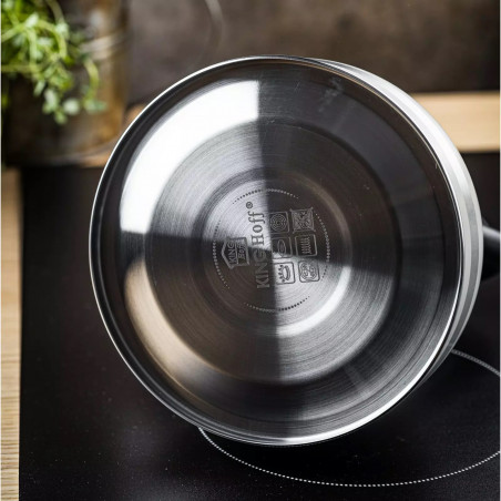 Βραστήρας Kinghoff KH 1854, 1.8 l, Επαγωγή, Θερμομονωμένη λαβή, Μπεζ