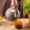 Klausberg KB-7912, 2.5 l, Λαβή με εφέ ξύλου, Επαγωγή, Ανοιχτό γκρι