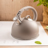 Klausberg KB-7912, 2.5 l, Λαβή με εφέ ξύλου, Επαγωγή, Ανοιχτό γκρι