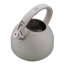Klausberg KB-7912, 2.5 l, Λαβή με εφέ ξύλου, Επαγωγή, Ανοιχτό γκρι