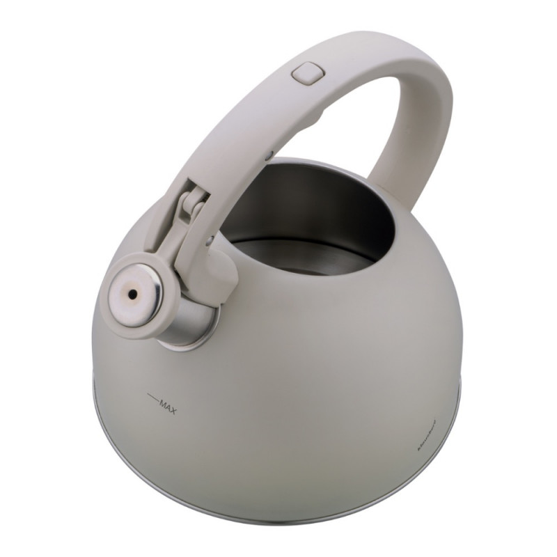 Klausberg KB-7912, 2.5 l, Λαβή με εφέ ξύλου, Επαγωγή, Ανοιχτό γκρι