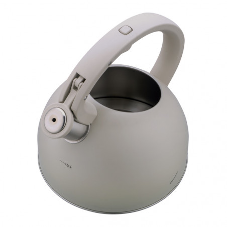 Klausberg KB-7912, 2.5 l, Λαβή με εφέ ξύλου, Επαγωγή, Ανοιχτό γκρι