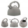 Klausberg KB-7912, 2.5 l, Λαβή με εφέ ξύλου, Επαγωγή, Ανοιχτό γκρι