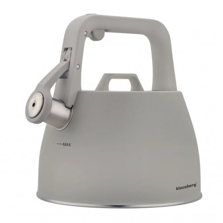 Βραστήρας Klausberg KB 7916, 2.5 l, Θερμομονωμένη λαβή, Επαγωγή, Inox