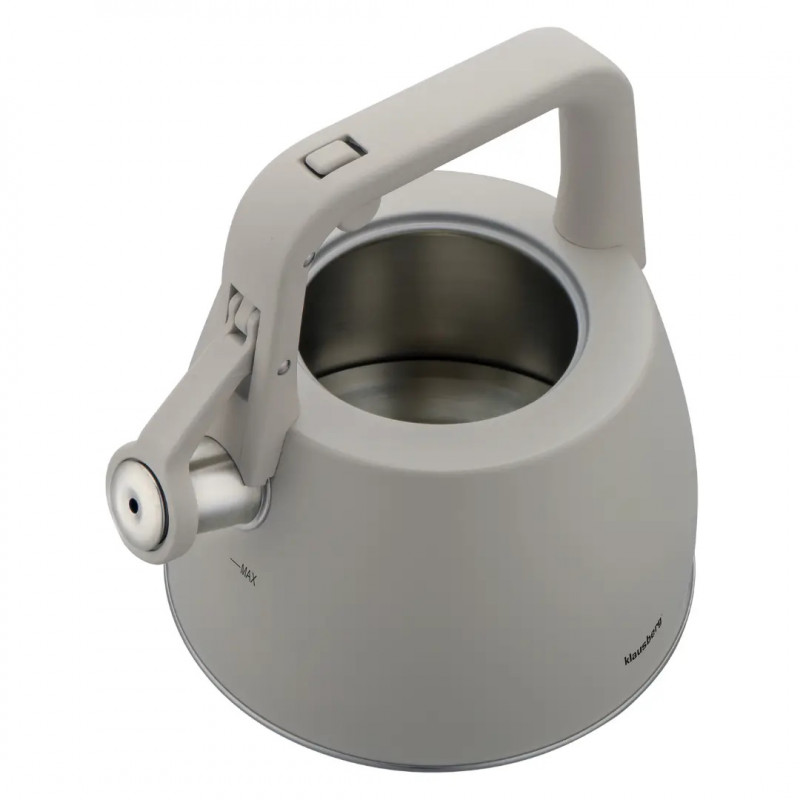 Βραστήρας Klausberg KB 7916, 2.5 l, Θερμομονωμένη λαβή, Επαγωγή, Inox
