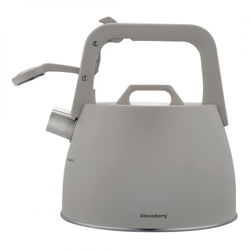 Βραστήρας Klausberg KB 7916, 2.5 l, Θερμομονωμένη λαβή, Επαγωγή, Inox