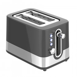 Τοστιέρα ψωμιού Oliver Voltz OV51440I, 800W, 6 στάδια, αυτοκεντρισμός, έλεγχος ψησίματος, μαύρο/inox