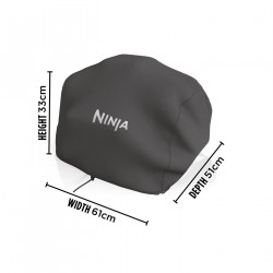 Κάλυμμα μπάρμπεκιου Ninja Woodfire XL XSKOGXLCVREU, για OG850/OG901, αδιάβροχο, μαύρο