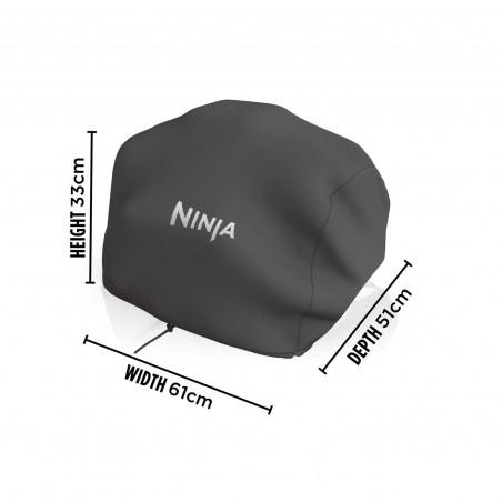 Κάλυμμα μπάρμπεκιου Ninja Woodfire XL XSKOGXLCVREU, για OG850/OG901, αδιάβροχο, μαύρο