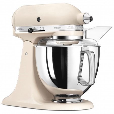 Πλανητικό μίξερ KitchenAid Artisan Elegance 5KSM175PSEFL, 300 W, 4,8 l, Direct drive, 10 ταχύτητες, Μπεζ