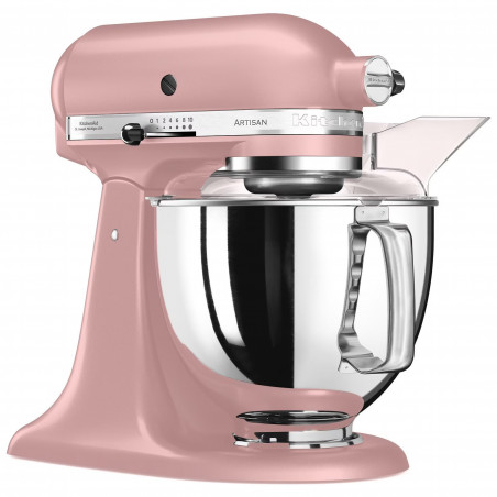 Πλανητικό μίξερ KitchenAid Artisan Elegance 5KSM175PSEDR, 300 W, 4,8 l, Direct drive, 10 ταχύτητες, Ροζ