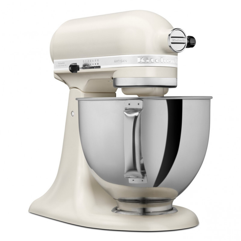 KitchenAid Artisan Elegance 5KSM125EMH Πλανητικό μίξερ, 300W, 4,8 L, Άμεση κίνηση, 10 ταχύτητες, Μπεζ