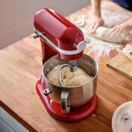 Πλανητικό μίξερ KitchenAid Artisan 5KSM70SHXEER, 375 W, 6,6 L, 10 ταχύτητες, ανύψωση μπολ, κόκκινο