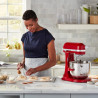 Πλανητικό μίξερ KitchenAid Artisan 5KSM70SHXEER, 375 W, 6,6 L, 10 ταχύτητες, ανύψωση μπολ, κόκκινο