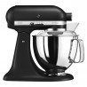Πλανητικό μίξερ KitchenAid Artisan Elegance 5KSM175PSEBK, 300 W, 4,8 l, Direct drive, 10 ταχύτητες, Μαύρο χαλί