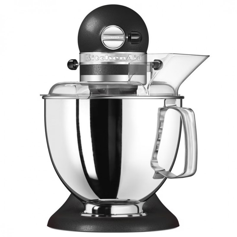 Πλανητικό μίξερ KitchenAid Artisan Elegance 5KSM175PSEBK, 300 W, 4,8 l, Direct drive, 10 ταχύτητες, Μαύρο χαλί