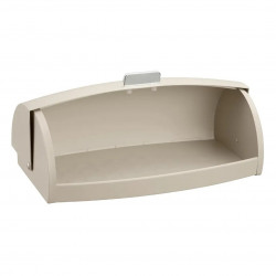 Кутия за хляб Klausberg KB 7932, 45 см, Ергономична дръжка, Метална, Бял
