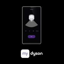 Καθαριστής και ψύκτης αέρα Dyson PC2 De-NOx TP12 Wh/Gd, 40W, 40 m2, 10 ταχύτητες, ταλάντωση, HEPA, MyDyson™, Wi-Fi, LCD, Smart, Φωνητικός έλεγχος, Αυτόματη λειτουργία, Λευκό/Χρυσό