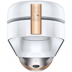 Καθαριστής και ψύκτης αέρα Dyson Cool Formaldehyde™ TP09, 40W, 40 m2, 10 ταχύτητες, ταλάντωση, HEPA, Wi-Fi, LCD, φωνητικός έλεγχος, λευκό/χρυσό