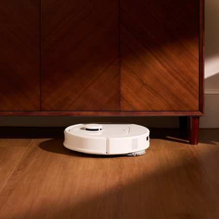Ρομποτική σκούπα Roborock QR 598, 8000 Pa, 5200 mAh, 60W, 3D χαρτογράφηση, σταθμός φόρτισης, αυτονομία 3 ώρες, λευκό