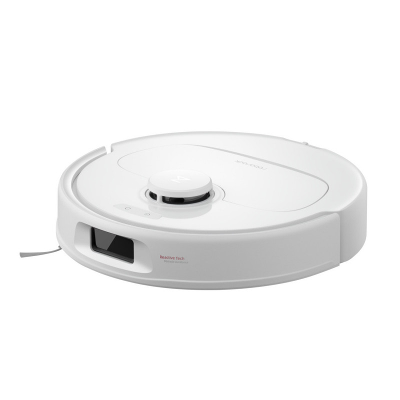 Ρομποτική σκούπα Roborock QR 598, 8000 Pa, 5200 mAh, 60W, 3D χαρτογράφηση, σταθμός φόρτισης, αυτονομία 3 ώρες, λευκό