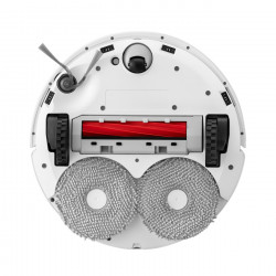 Ρομποτική σκούπα Roborock QR 598, 8000 Pa, 5200 mAh, 60W, 3D χαρτογράφηση, σταθμός φόρτισης, αυτονομία 3 ώρες, λευκό