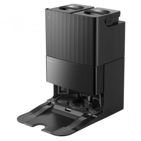 Ρομποτική σκούπα Roborock QR 598, 8000 Pa, 5200 mAh, 60W, 3D χαρτογράφηση, Σταθμός φόρτισης, Αυτονομία 3 ώρες, Μαύρο