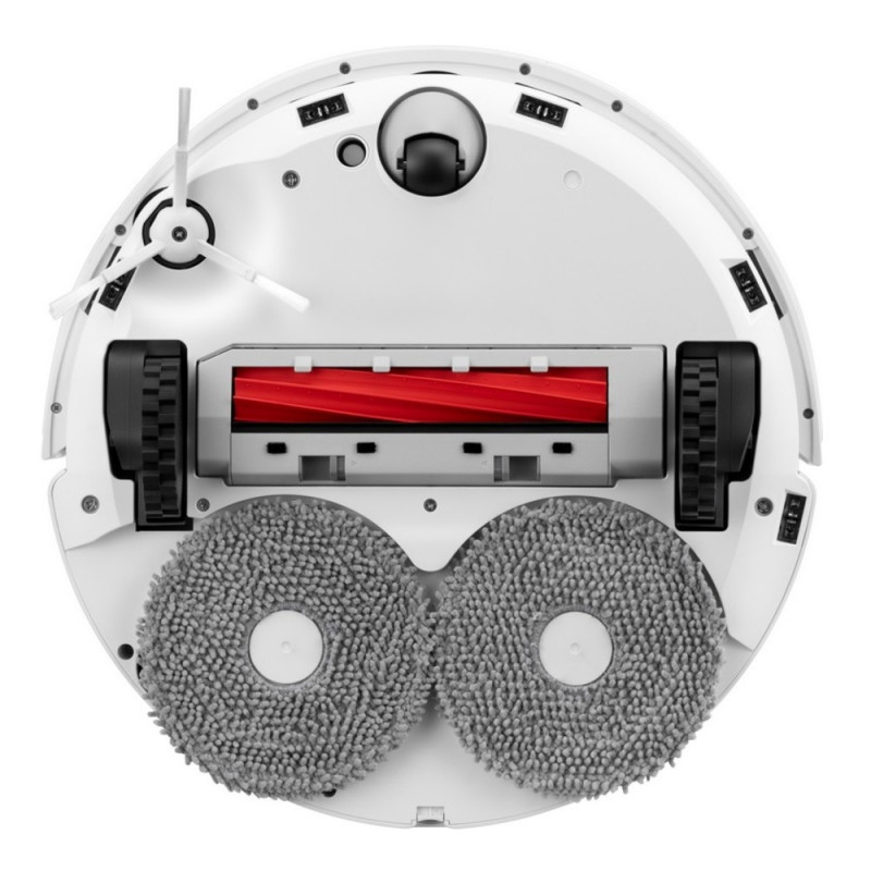 Ρομποτική ηλεκτρική σκούπα Roborock Q Revo Max V, 7000Pa, 180 λεπτά, 300 m2, Στεγνό/Μικρό, Wi-Fi, PreciSense® LiDAR + Reactive AI, Φωνητικός βοηθός, Λευκό